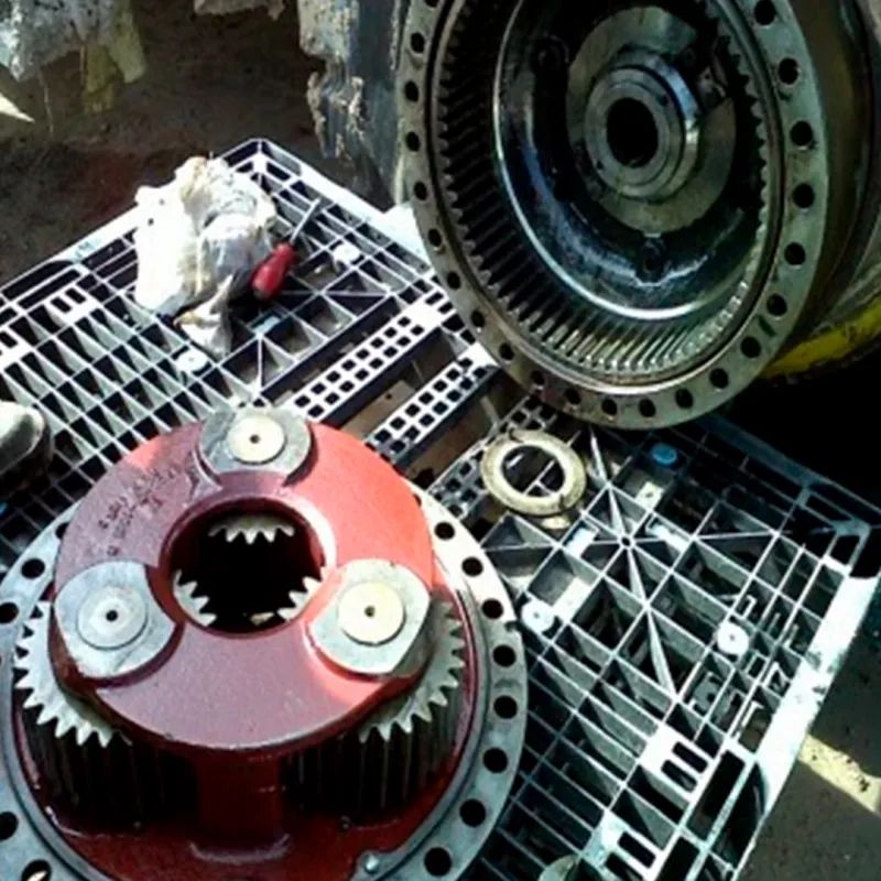 Desmontaje e inspección de cremallera en containera Taylor TEC 950 L